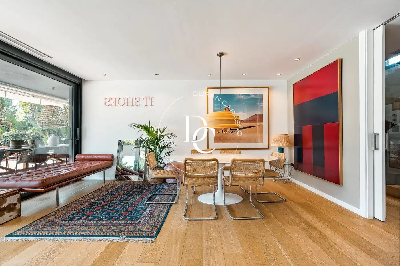Sala de estar de Casa o chalet de alquiler en Sitges con Aire acondicionado, Calefacción y Jardín privado