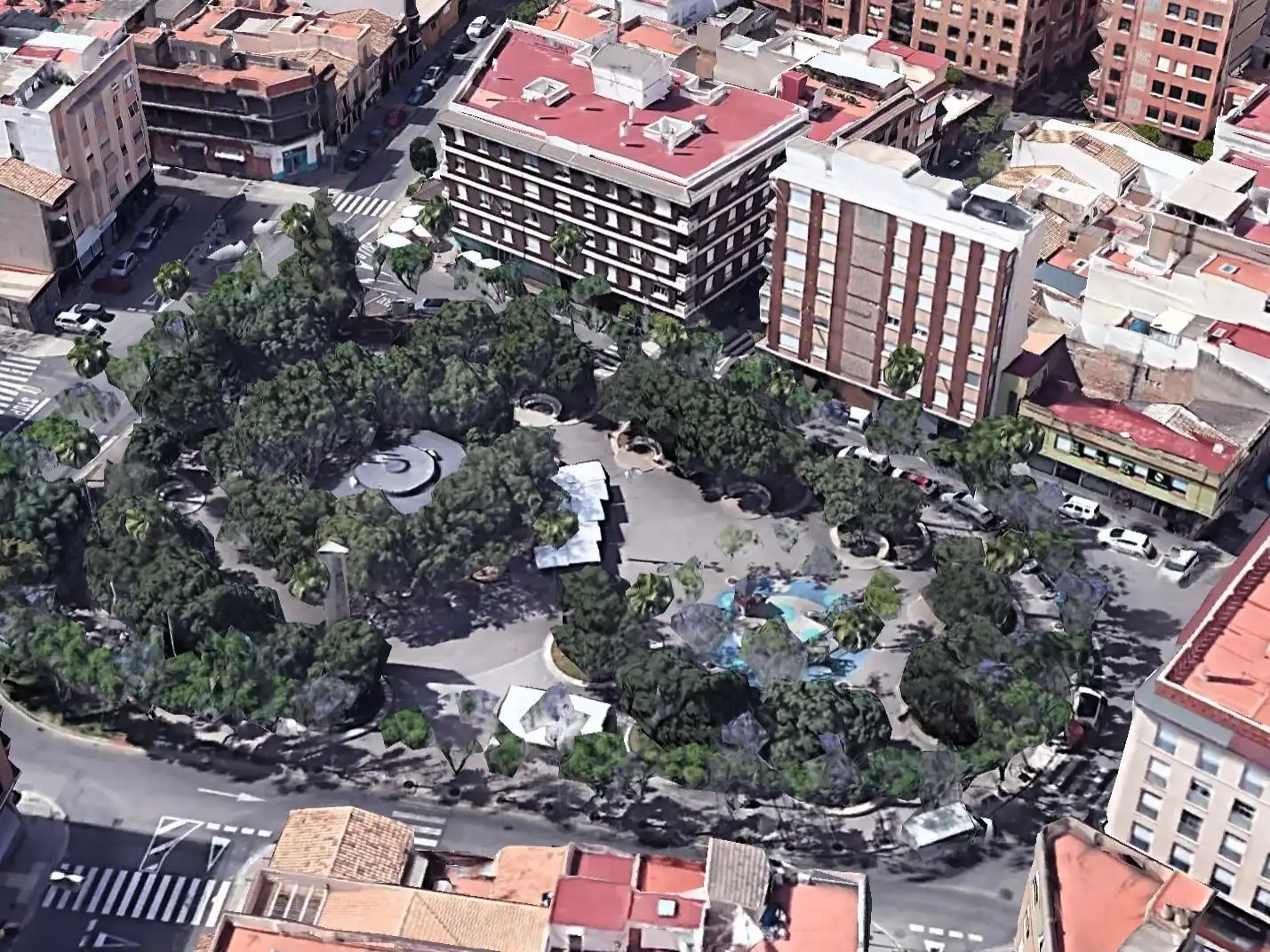 Vista exterior de Pis en venda en Almazora / Almassora amb Calefacció, Moblat i Balcó
