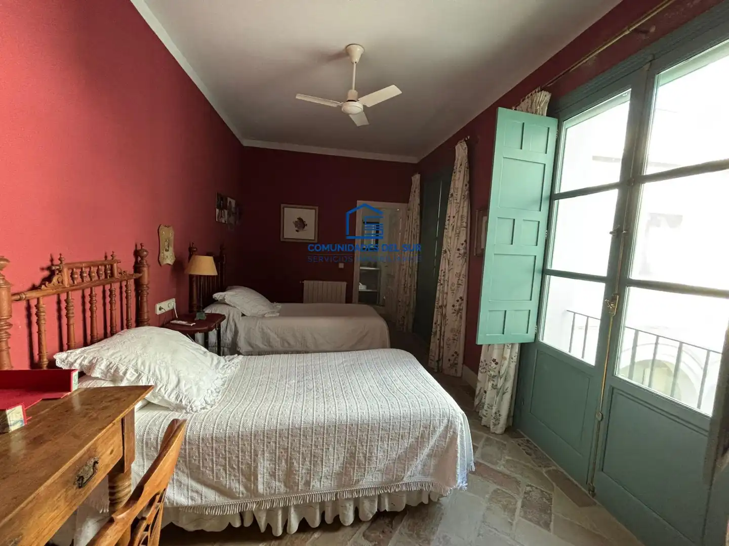 Dormitori de Casa o xalet de lloguer en El Puerto de Santa María amb Aire condicionat, Terrassa i Piscina
