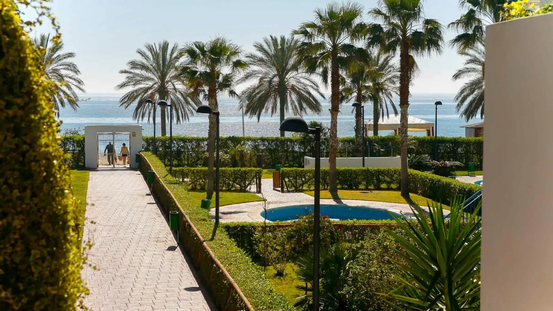 Terraza de Apartamento en venta en Gualchos con Aire acondicionado, Jardín privado y Terraza