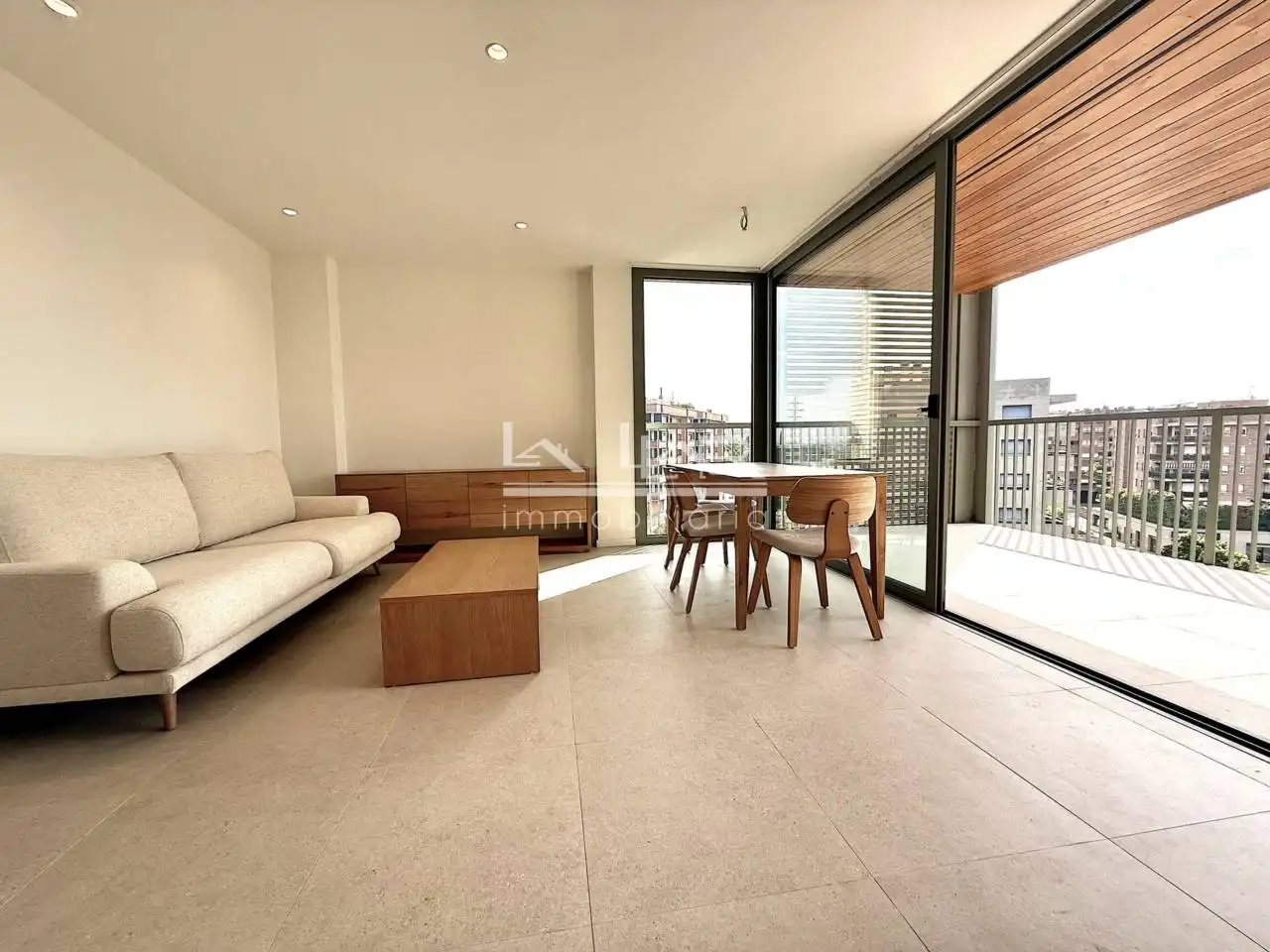 Sala de estar de Piso de alquiler en Vic con Calefacción, Terraza y Trastero