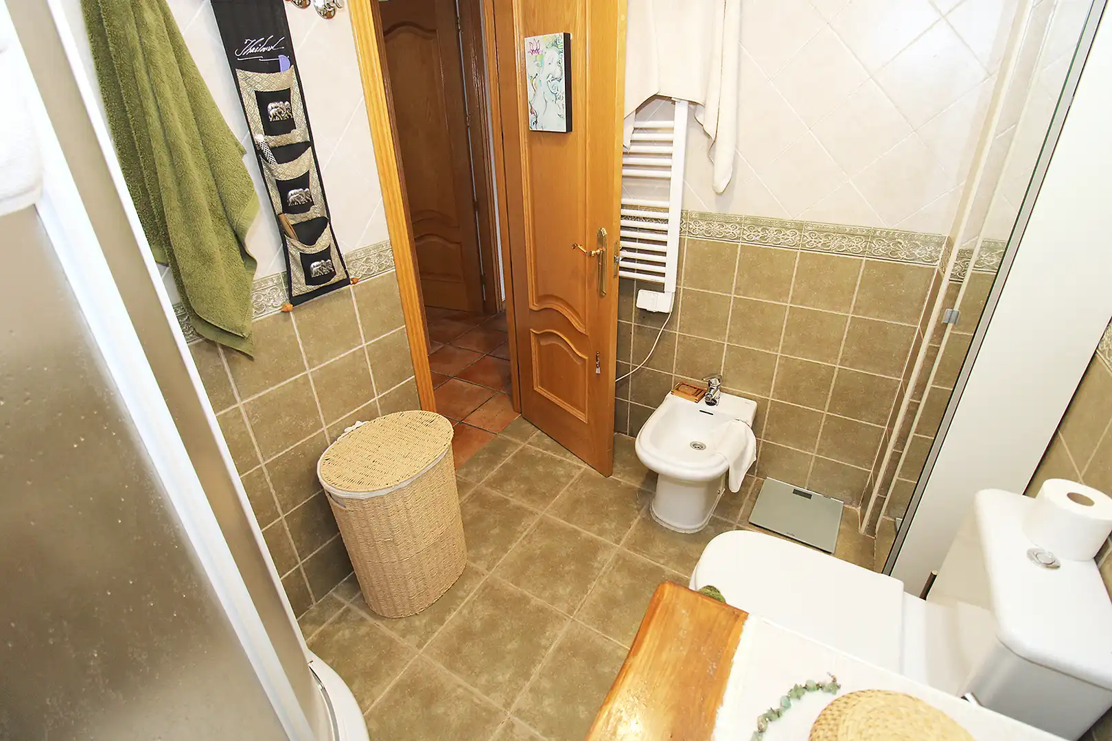Baño de Casa adosada en venta en El Atazar con Calefacción, Terraza y Trastero
