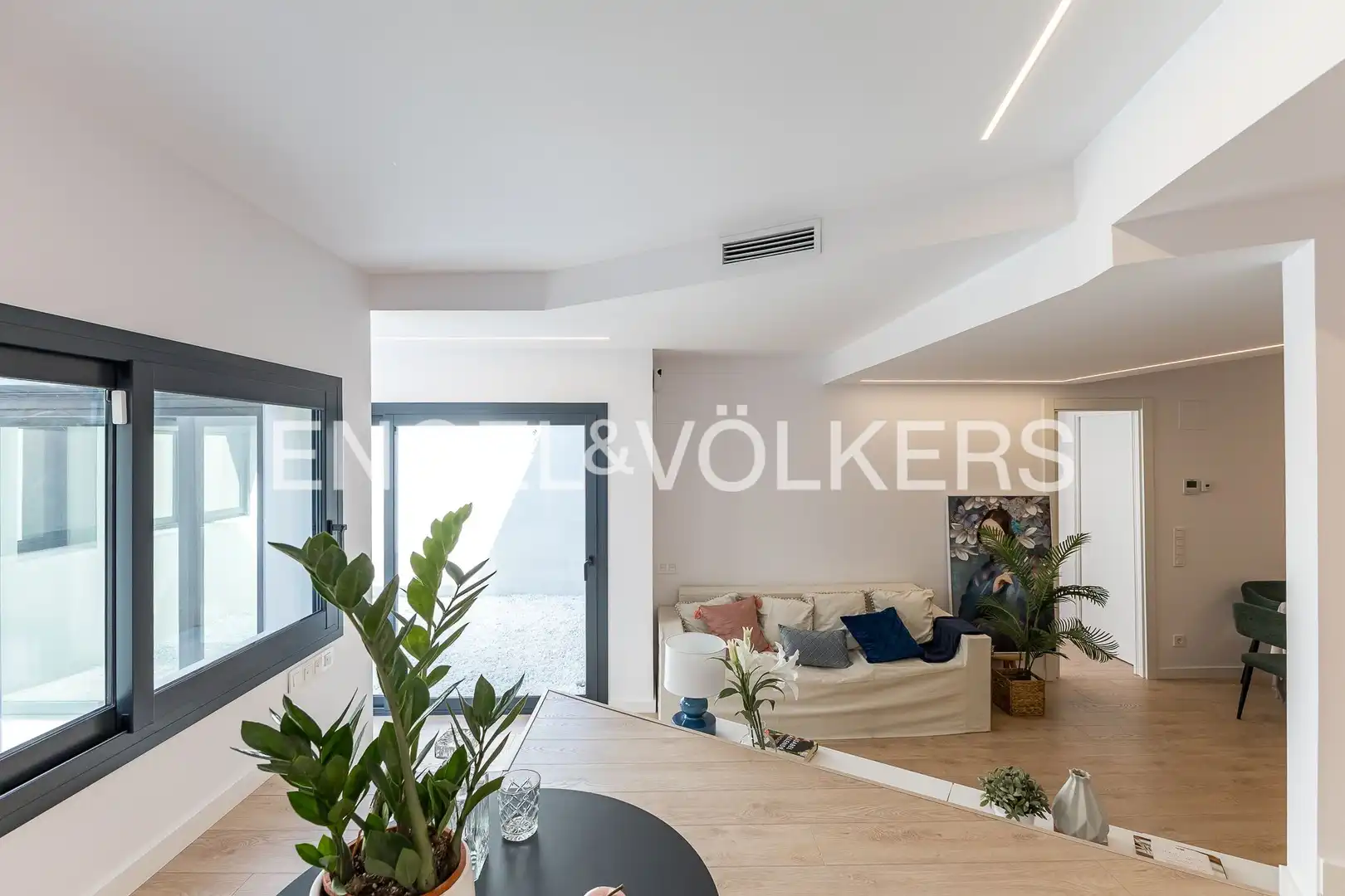 Sala d'estar de Pis en venda en Sabadell amb Aire condicionat, Calefacció i Parquet
