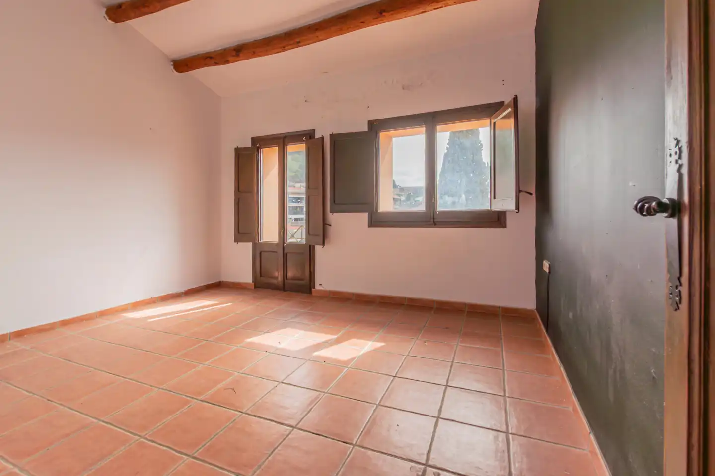 Dormitori de Casa adosada en venda en Vacarisses amb Piscina, Balcó i Alarma