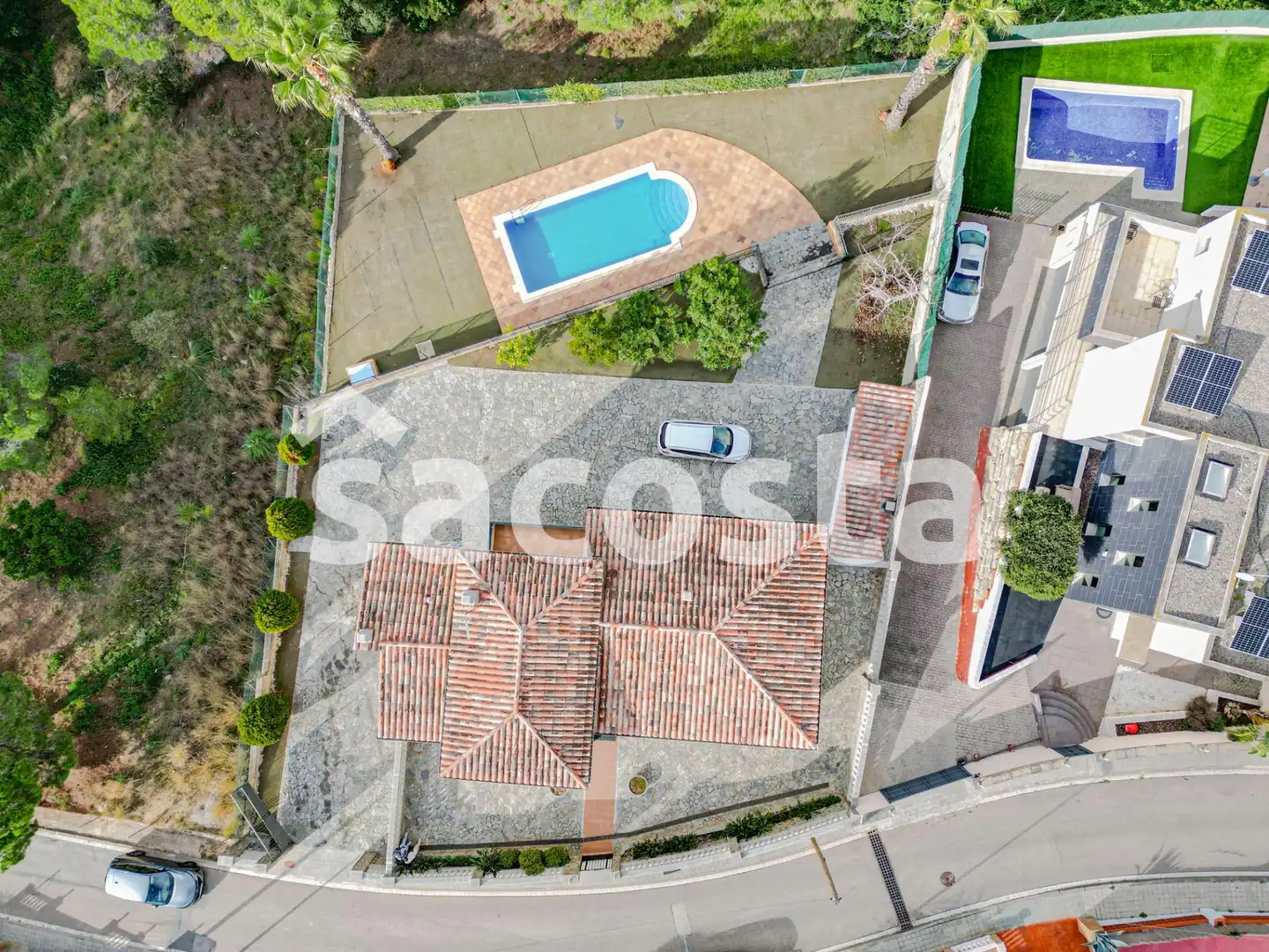 Vista exterior de Casa o chalet en venta en Lloret de Mar con Aire acondicionado, Calefacción y Jardín privado