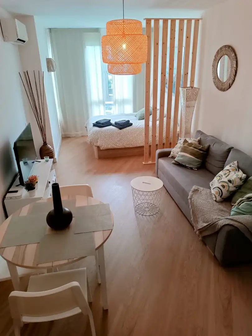 Schlafzimmer von Wohnung zur Miete in Torremolinos mit Möbliert, Haustiere erlaubt und Gemeinschaftspool