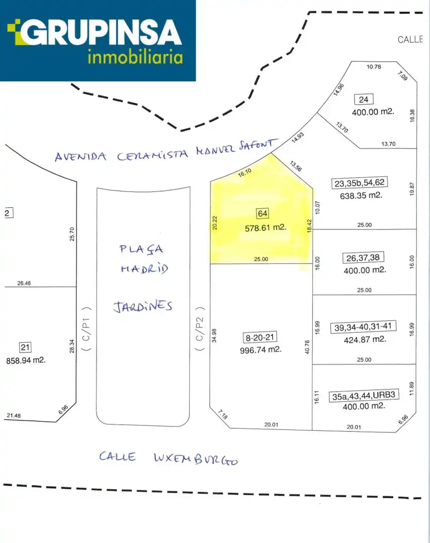 Grundstücke und Bauplätze zum Verkauf in Ceramista Manuel Safont, imagen 10