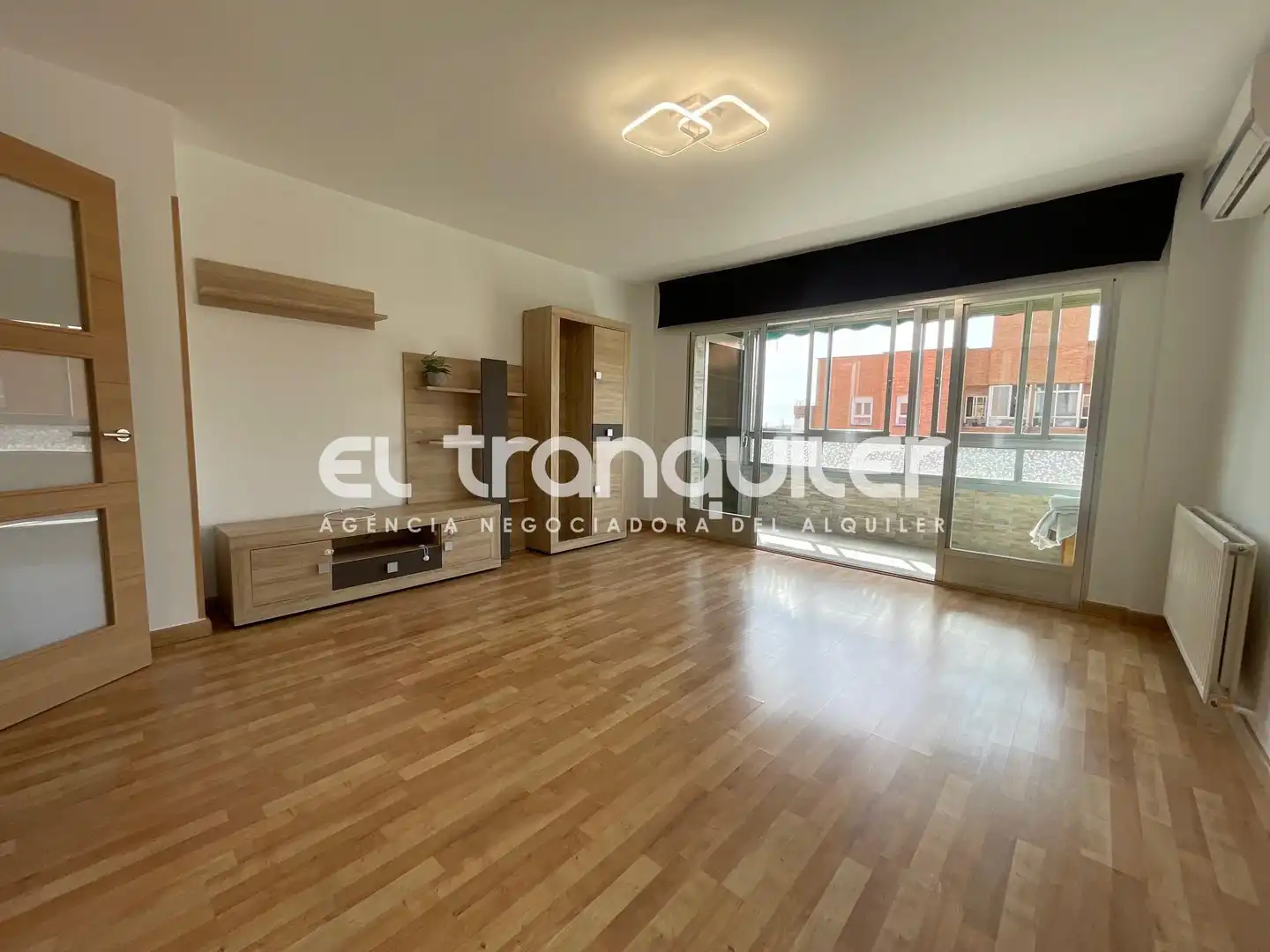 Sala d'estar de Pis de lloguer en Leganés amb Aire condicionat, Parquet i Terrassa