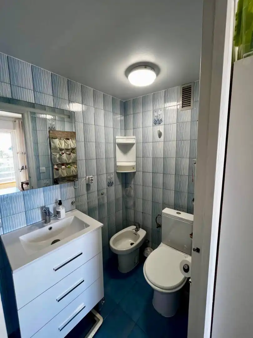 Bathroom of Flat for sale in Gandia  with Air Conditioner, Heating and Terrace