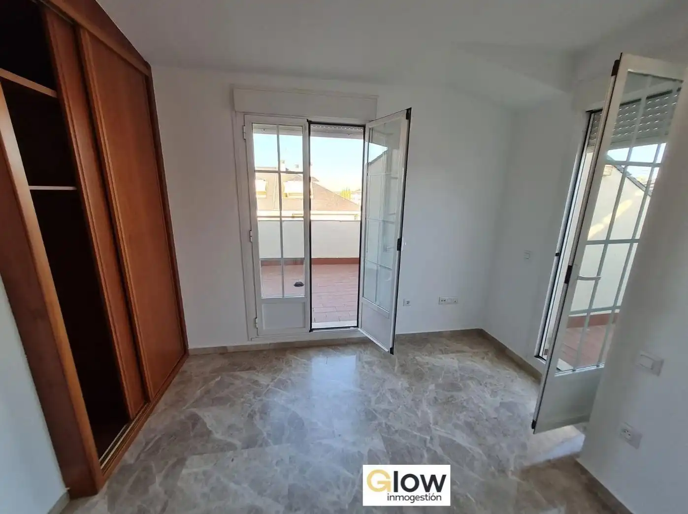 Terraza de Ático de alquiler en Badajoz con Aire acondicionado, Calefacción y Terraza