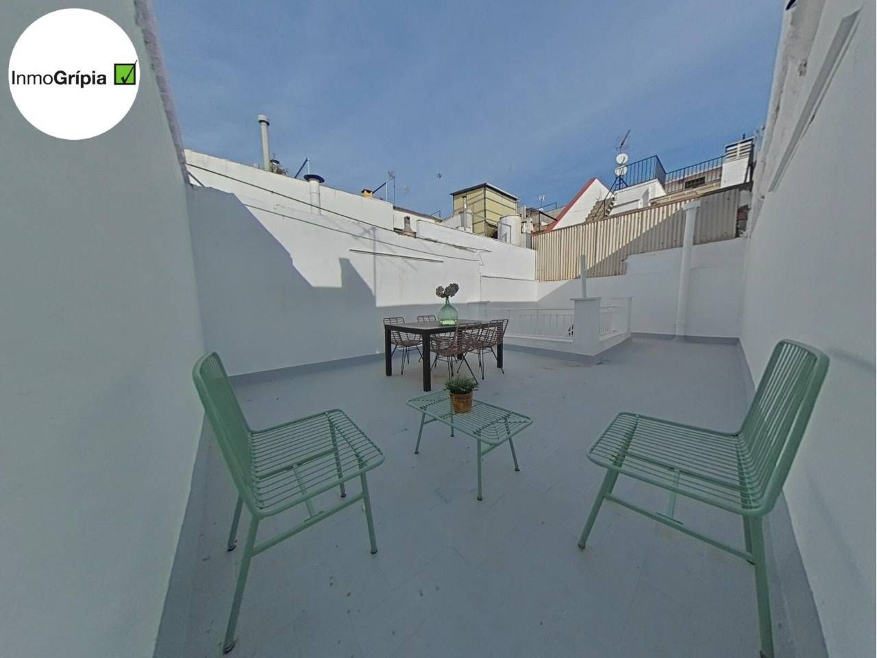 Terrace of Flat for sale in Terrassa  with Heating, Parquet flooring and Terrace