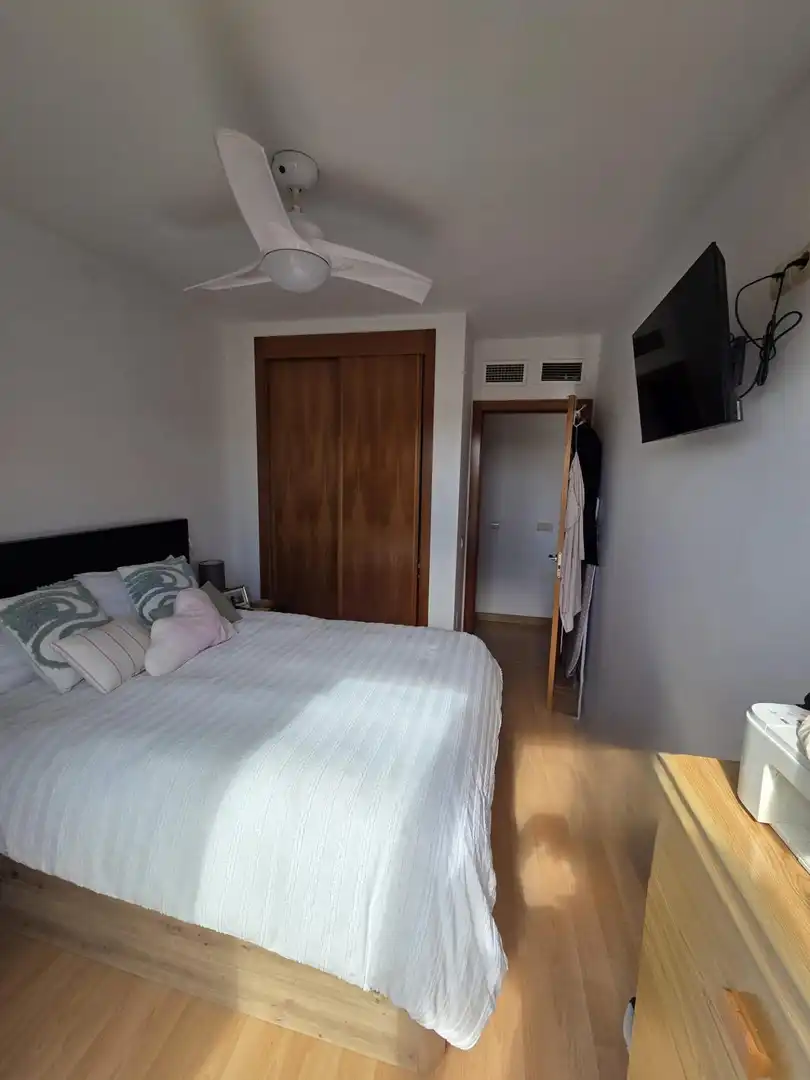 Schlafzimmer von Wohnung zum Verkauf in Málaga mit Klimaanlage, Terrasse und Möbliert