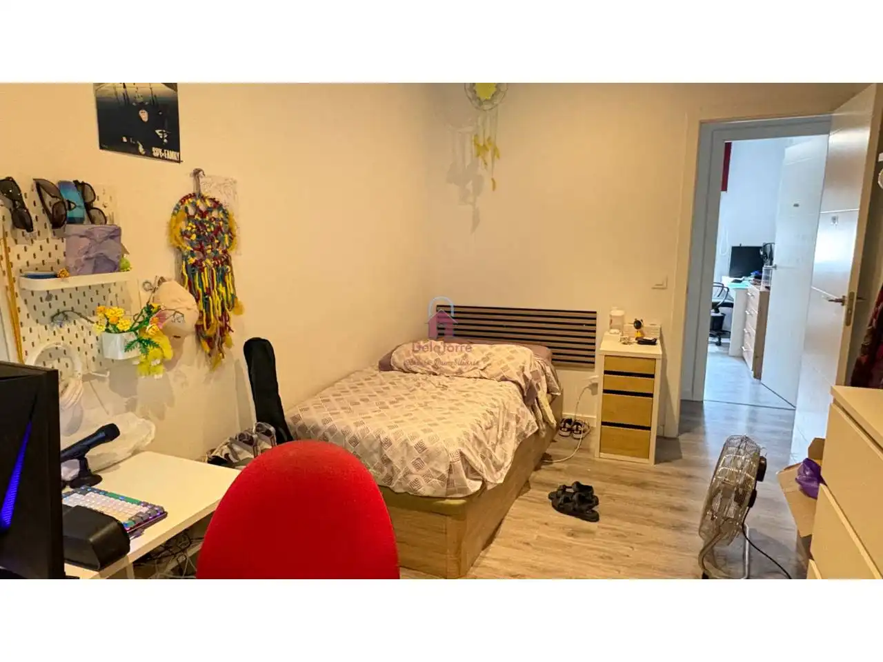Dormitori de Pis en venda en Terrassa amb Aire condicionat, Parquet i Balcó