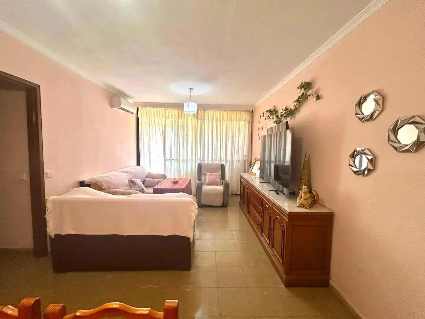 Living room of Flat for sale in Málaga  with Air Conditioner