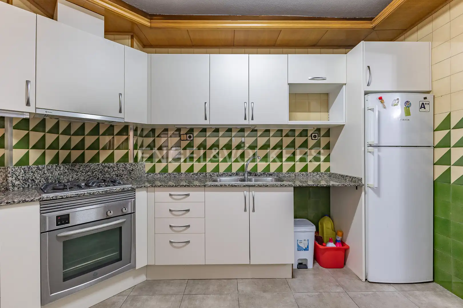 Cocina de Ático en venta en Sabadell con Calefacción, Terraza y Balcón