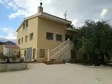 Vista exterior de Casa o chalet en venta en Rossell con Jardín privado, Terraza y Piscina