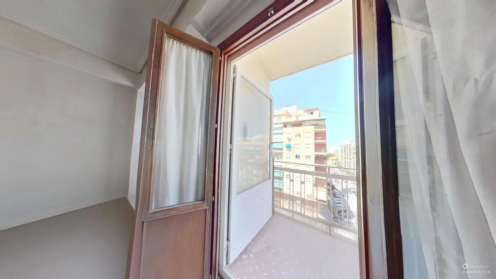 Bedroom of Flat for sale in Valencia  with Air Conditioner, Terrace and Storage room