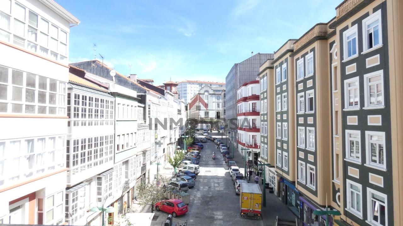 Exterior view of Flat to rent in Ferrol  with Heating, Furnished and Balcony