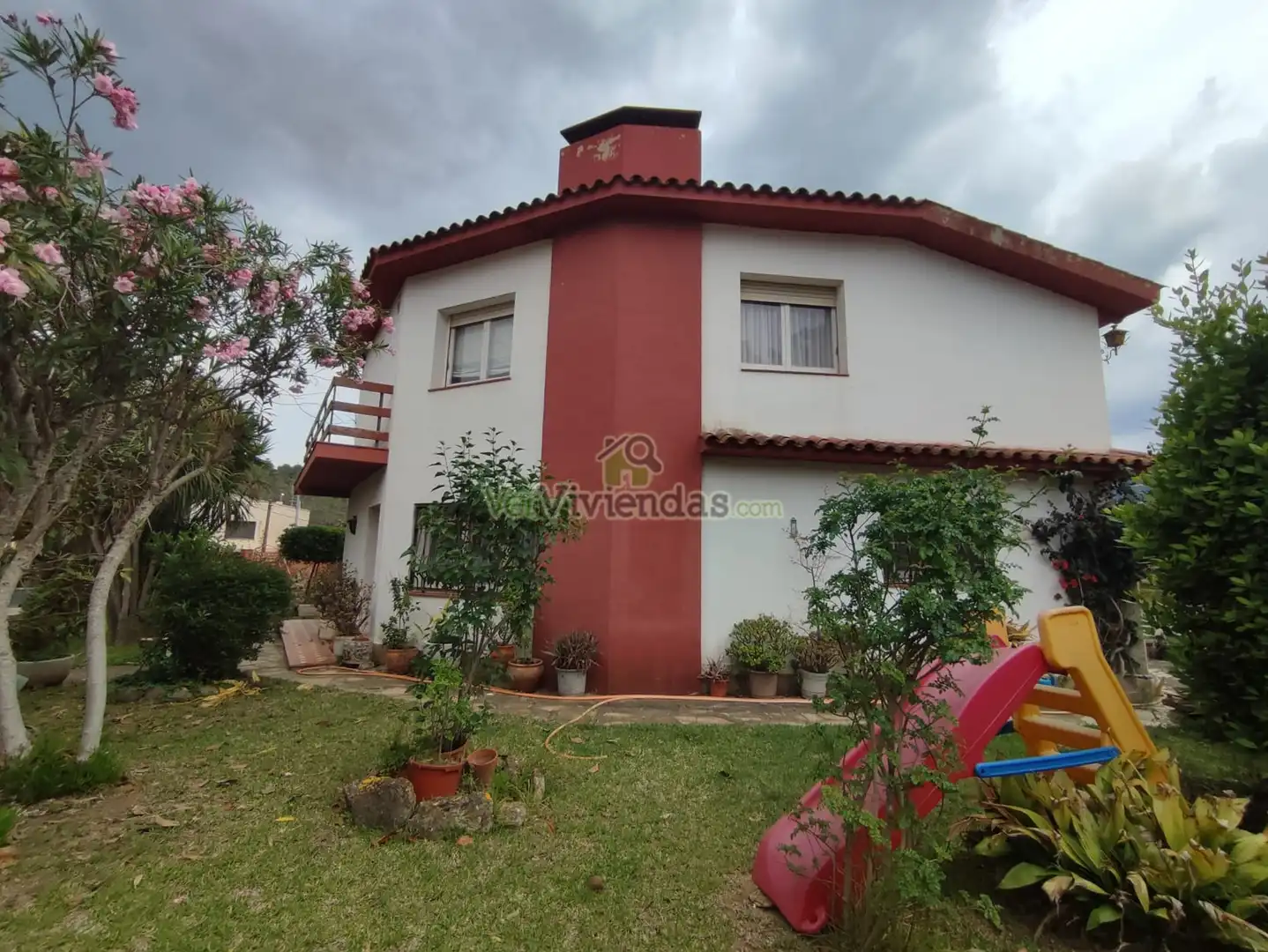 Jardín de Casa o chalet en venta en Vallirana con Jardín privado, Terraza y Horno