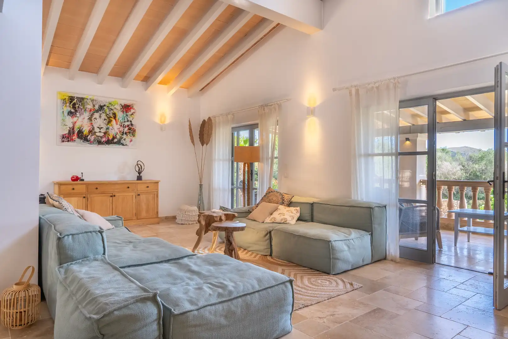 Sala d'estar de Finca rústica en venda en Capdepera amb Aire condicionat, Calefacció i Traster