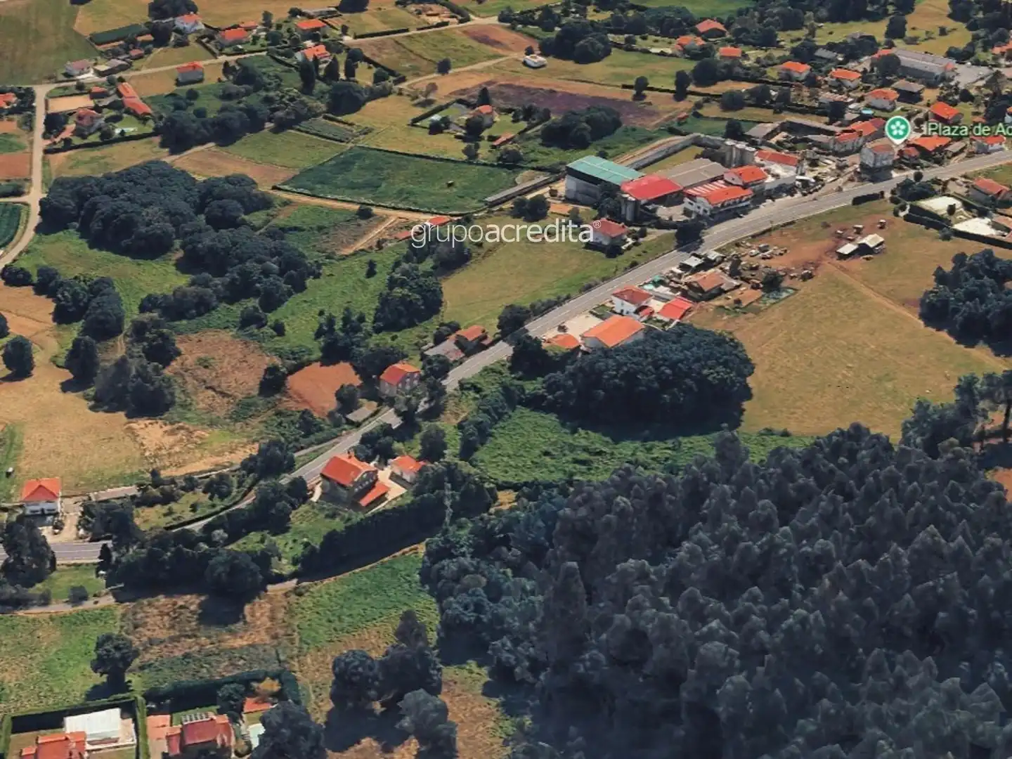 Vista exterior de Casa o xalet en venda en Abegondo amb Calefacció i Terrassa