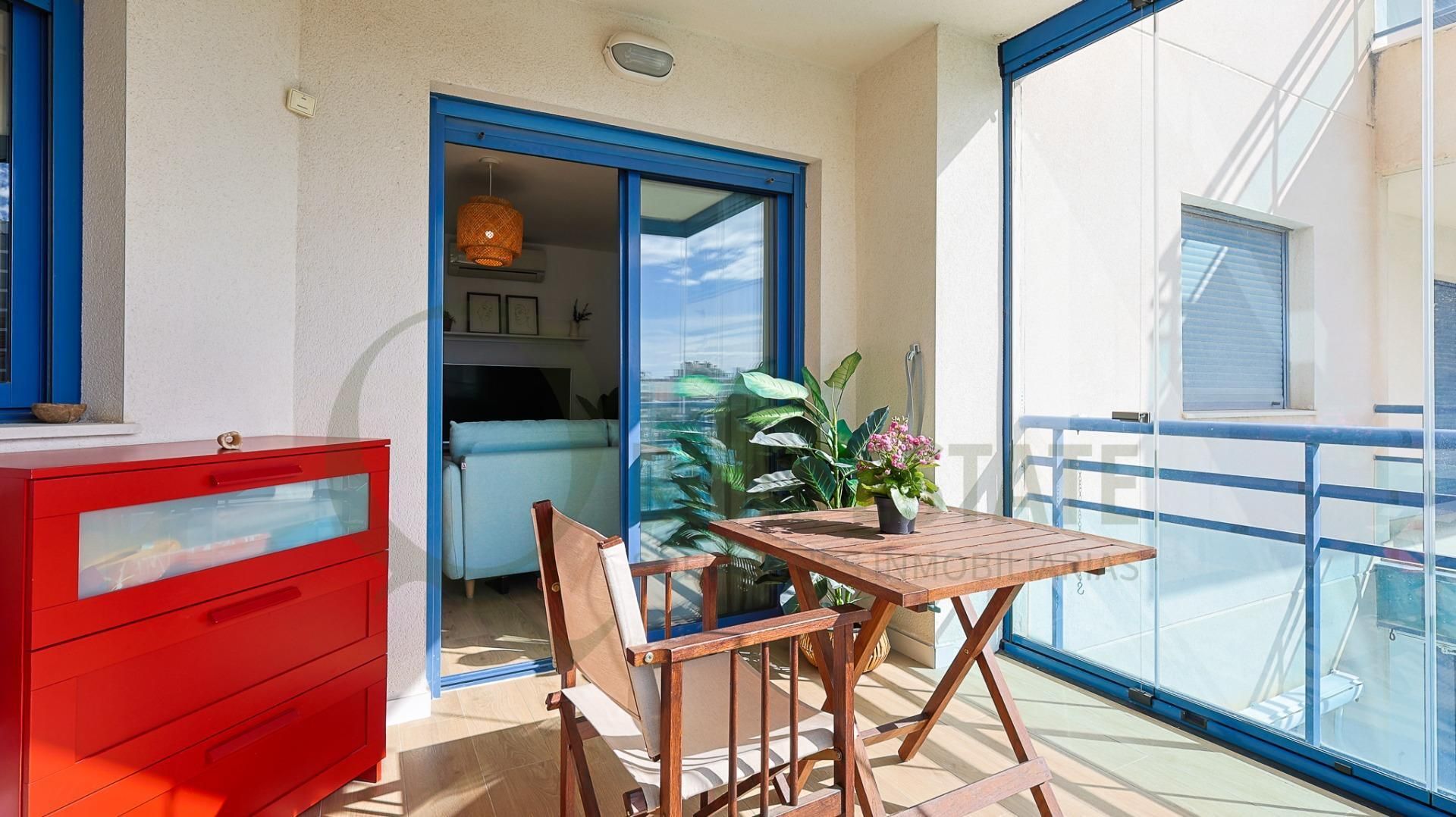 Terrasse von Wohnung zum Verkauf in Alicante / Alacant mit Klimaanlage, Privatgarten und Terrasse