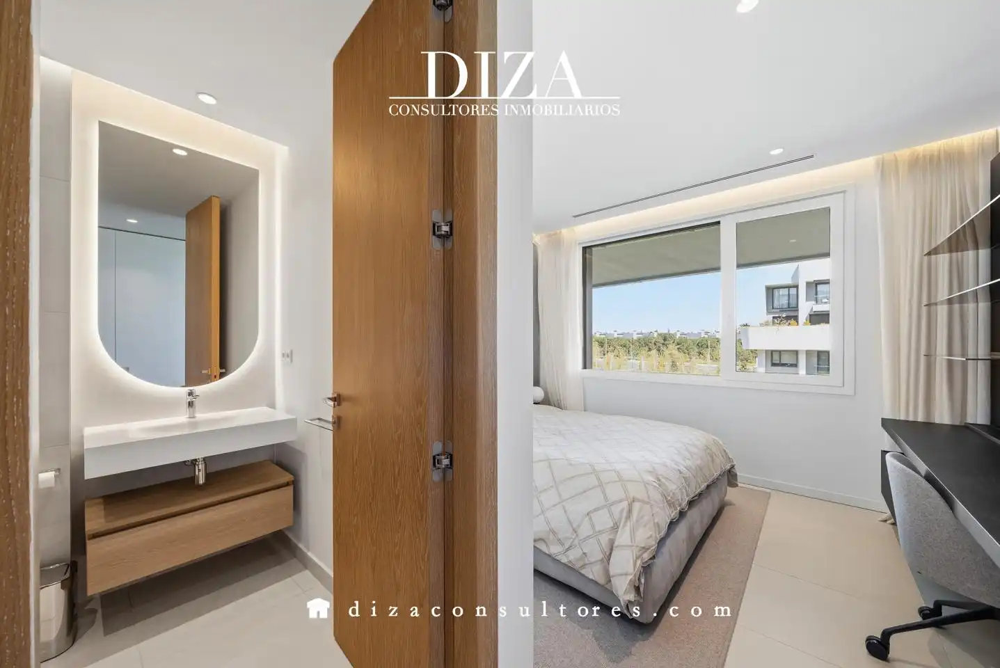 Bedroom of Duplexes for sale in Pozuelo de Alarcón  with Air Conditioner, Heating and Private garden