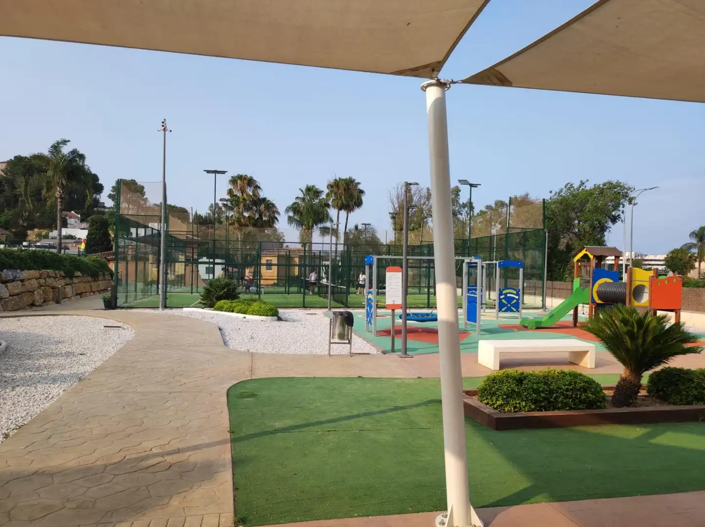 Piscina de Casa adosada en venta en Torremolinos con Aire acondicionado, Jardín privado y Terraza