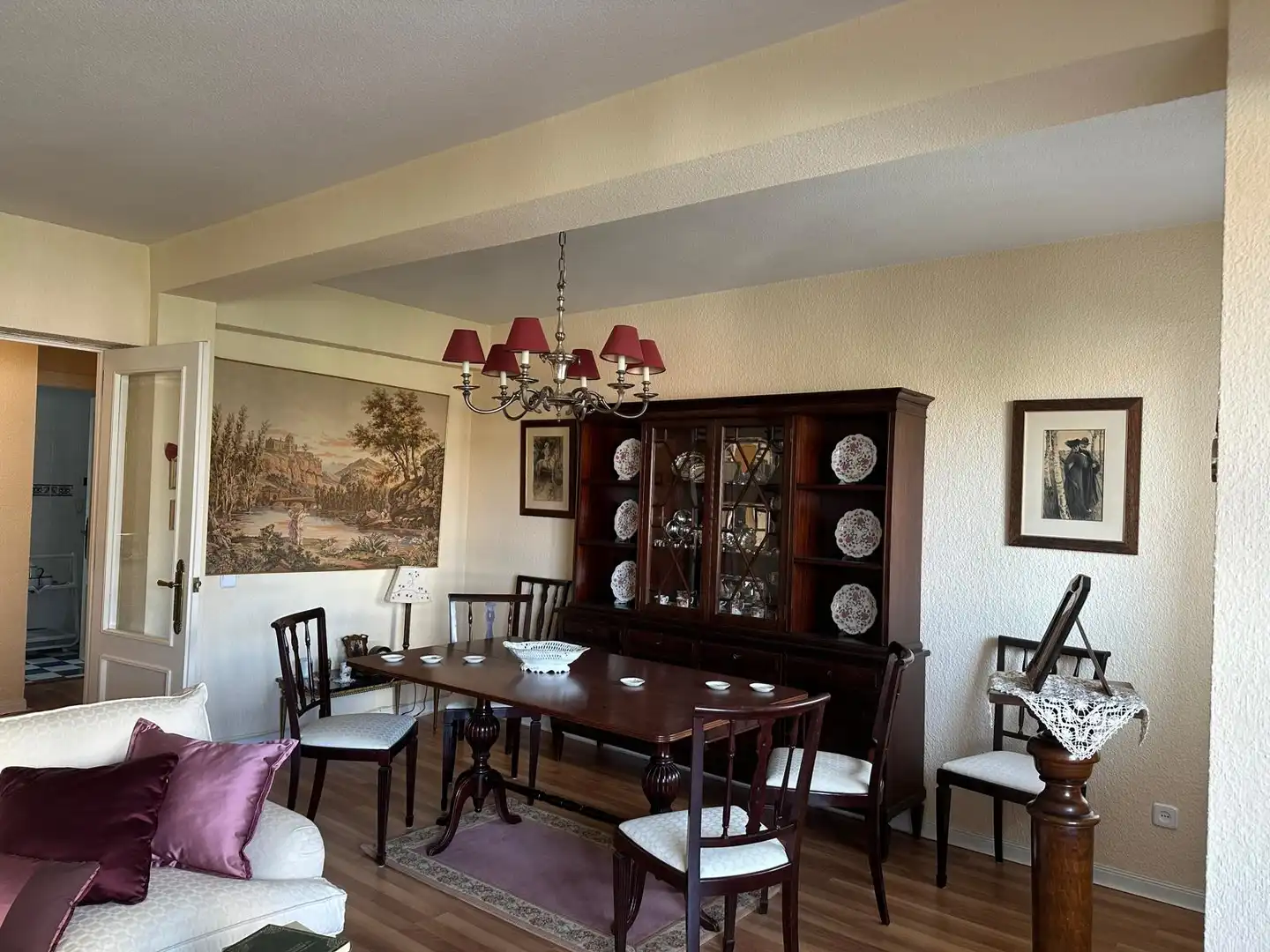 Esszimmer von Wohnung zum Verkauf in Ciudad Real mit Klimaanlage, Heizung und Terrasse