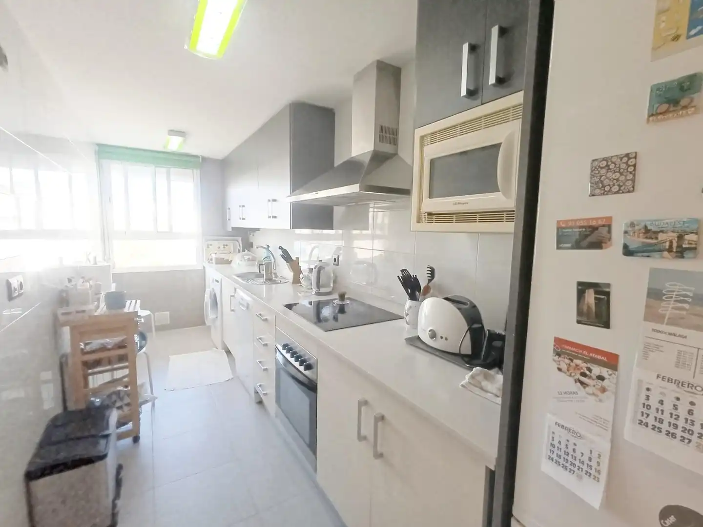 Kitchen of Flat for sale in Málaga  with Private garden, Terrace and Storage room