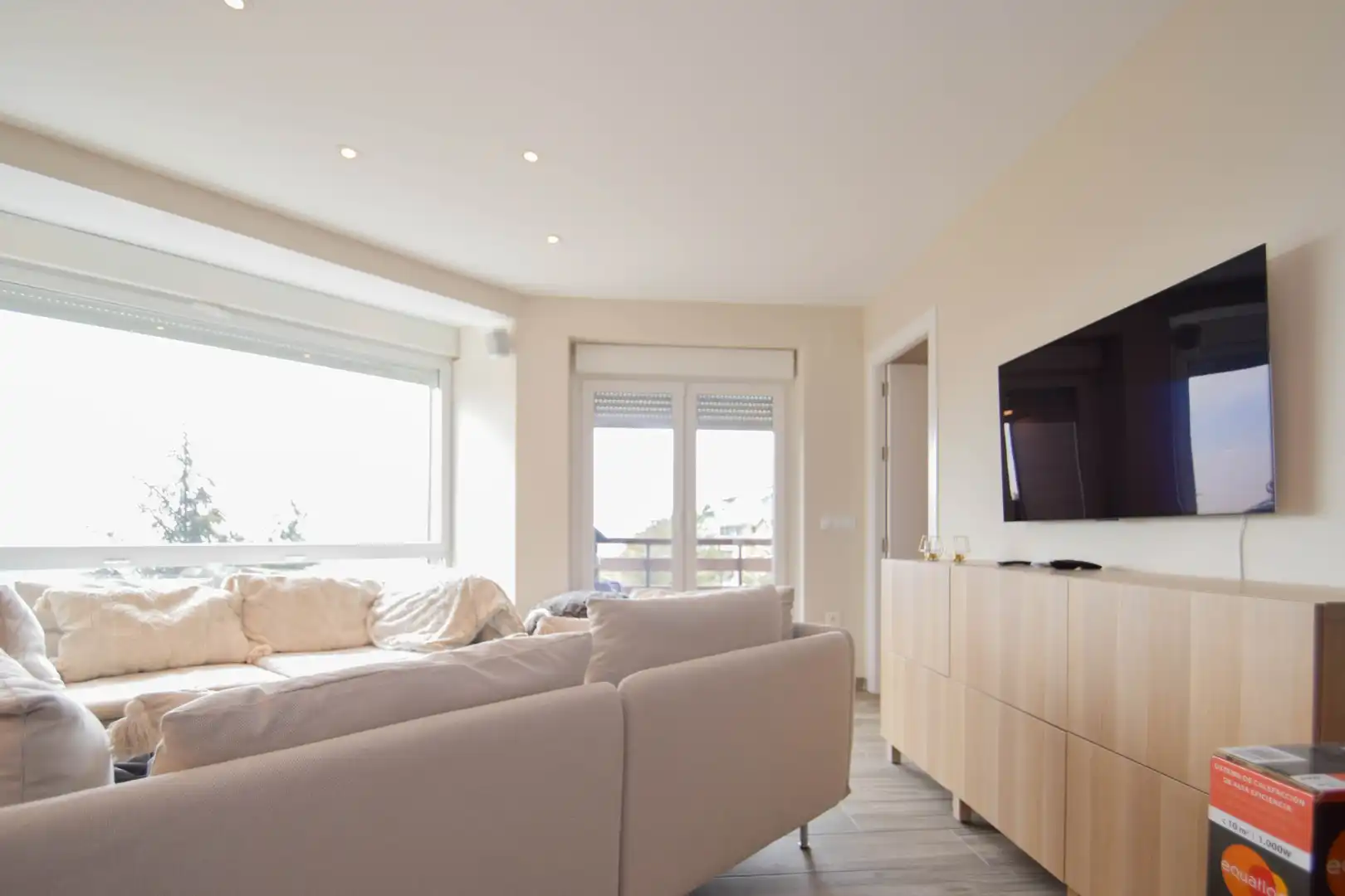 Sala de estar de Piso en venta en Sierra Nevada con Calefacción, Terraza y Amueblado