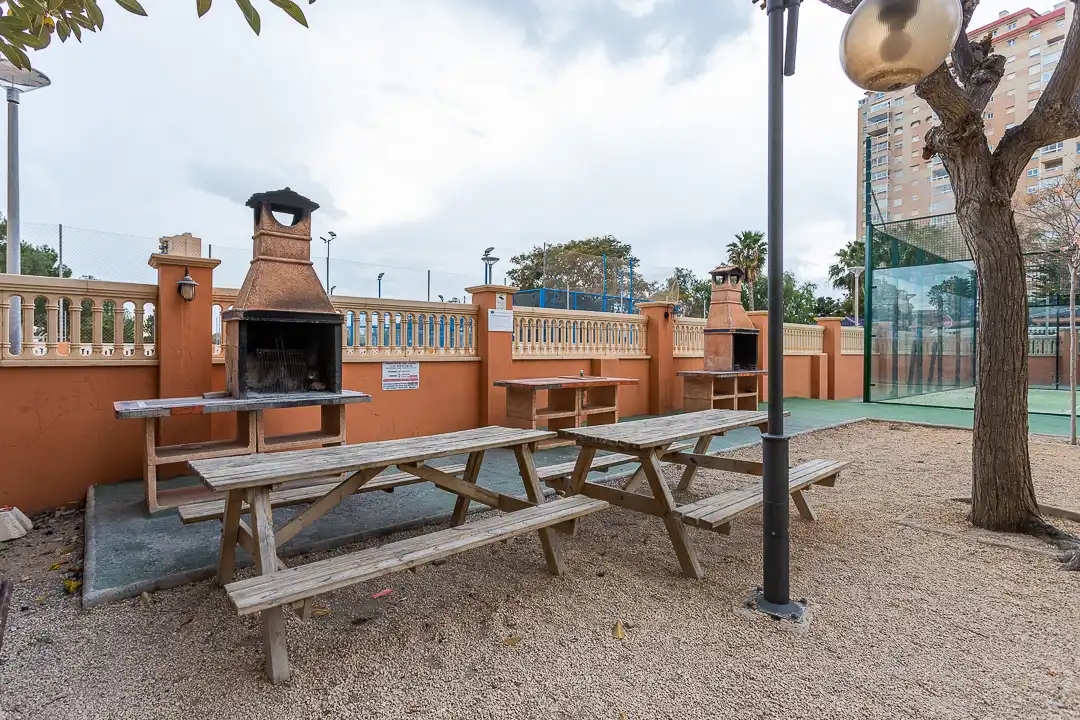 Terrace of Flat for rent in El Campello  with Air Conditioner, Heating and Terrace