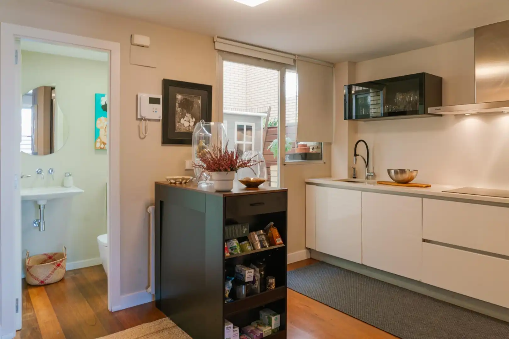 Kitchen of Duplexes for sale in Zaragoza  with Heating, Furnished and Balcony