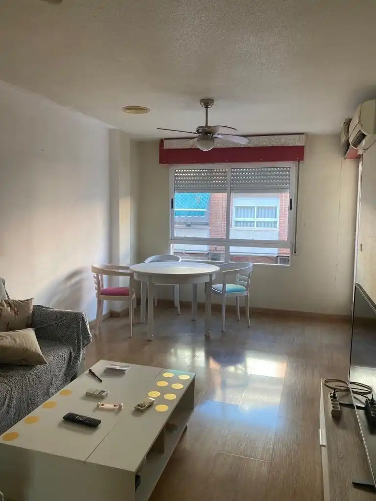 Bedroom of Flat for sale in Murcia  with Air Conditioner, Terrace and Furnished