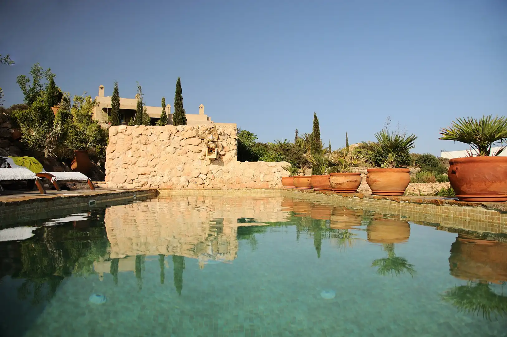 Swimming pool of Country homes for sale in Níjar  with Air Conditioner, Private garden and Terrace