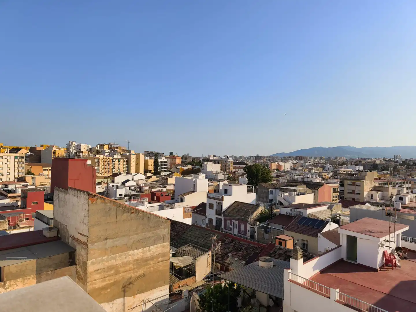 Vista exterior de Àtic en venda en Málaga amb Aire condicionat, Terrassa i Moblat