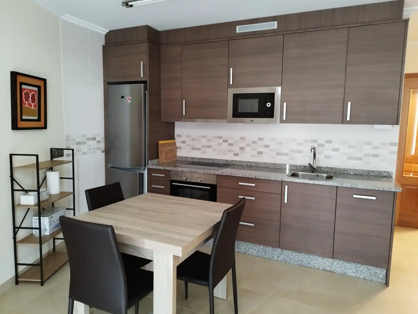 Kitchen of Apartments for rent in Foz  with Heating, Furnished and Oven