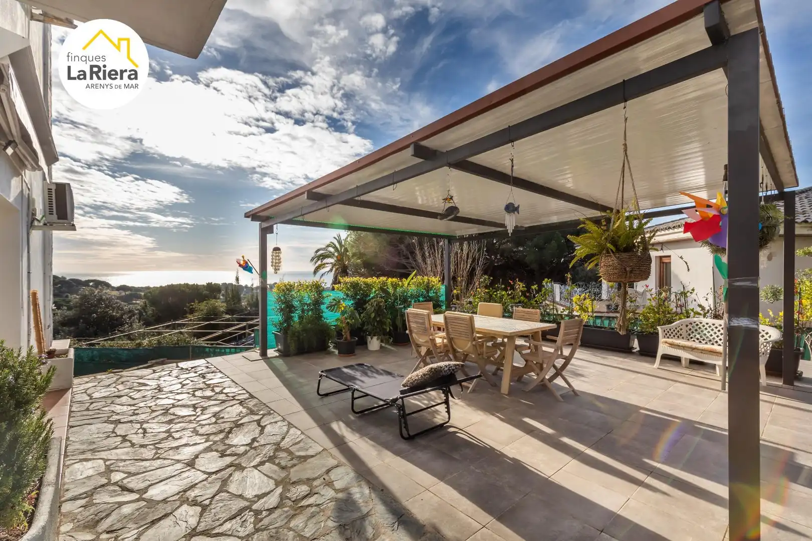 Terrassa de Casa o xalet en venda en Arenys de Munt amb Aire condicionat, Jardí privat i Terrassa