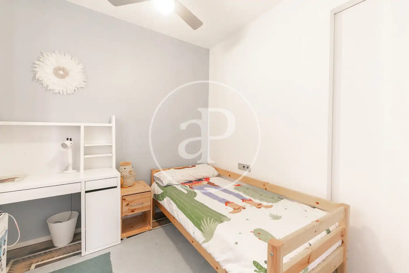 Habitación de Piso de alquiler en Barcelona con Aire acondicionado, Calefacción y Amueblado