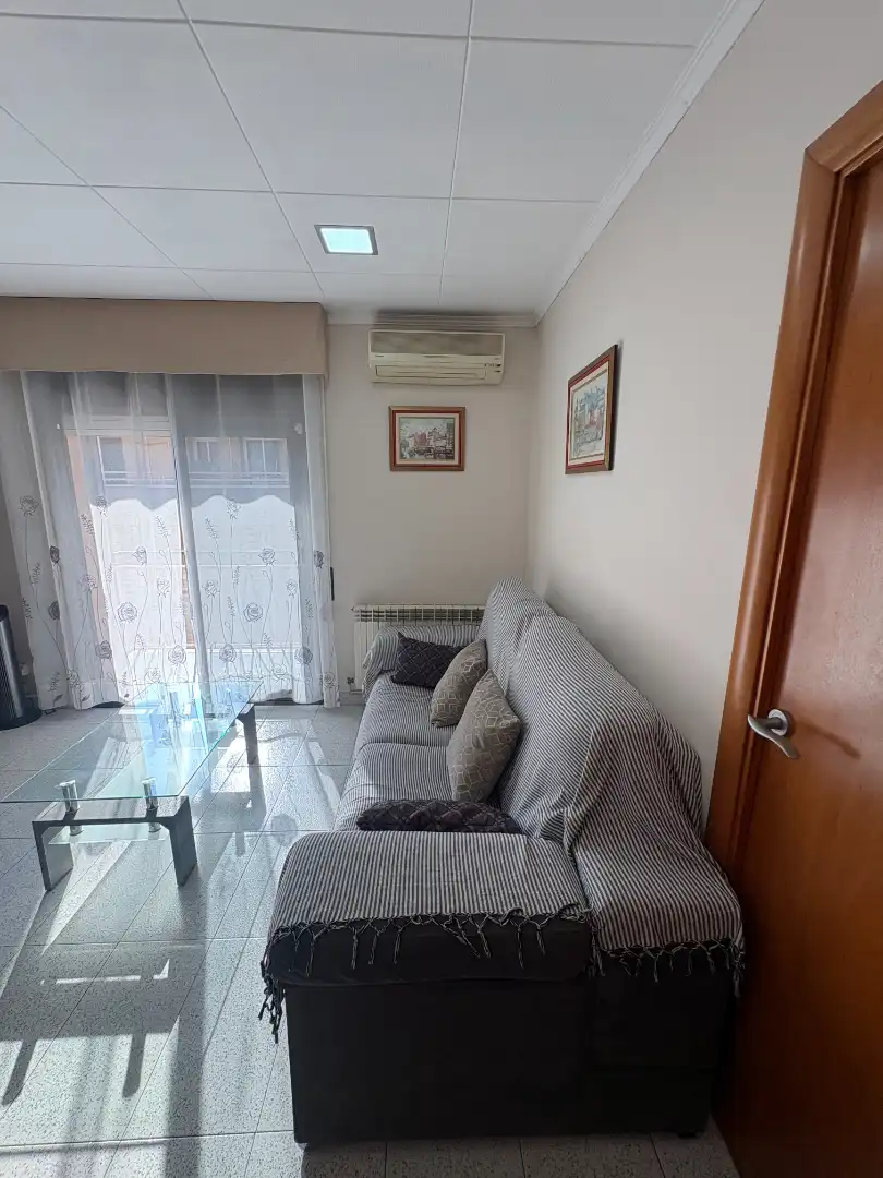 Sala d'estar de Pis en venda en Badalona amb Aire condicionat, Calefacció i Balcó