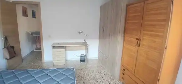 Schlafzimmer von Wohnung zur untervermieten in Almería mit Klimaanlage, Terrasse und Möbliert