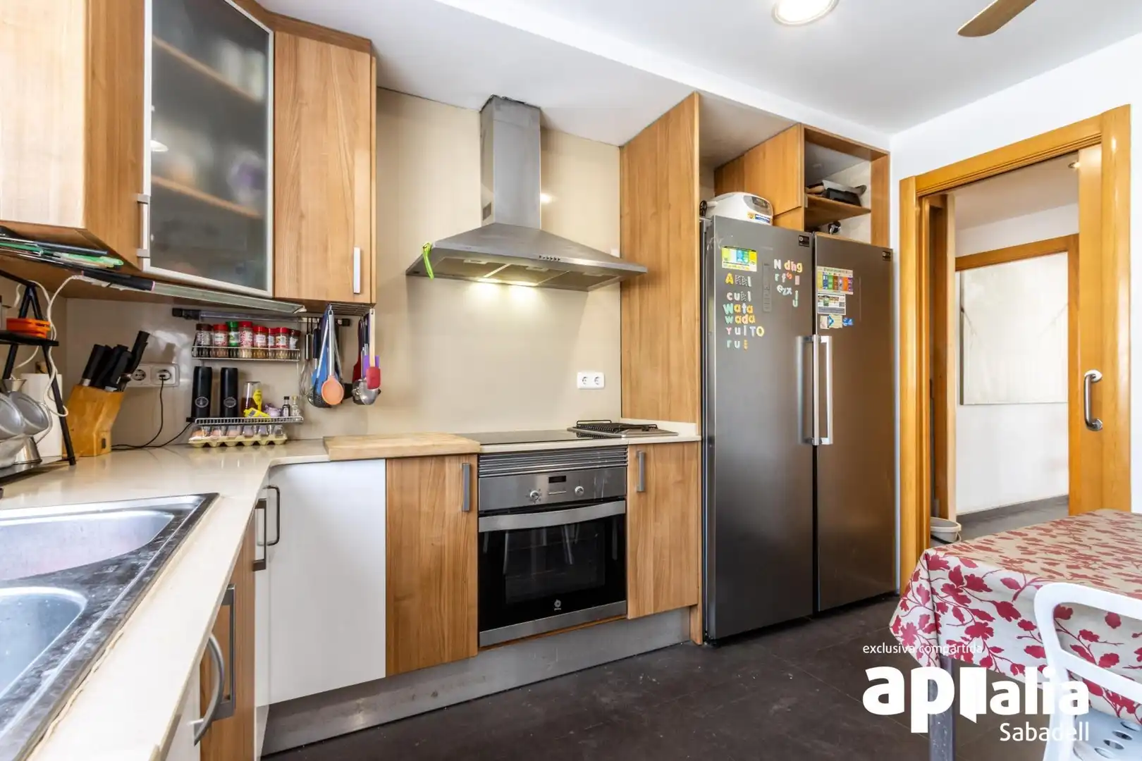 Kitchen of Houses for sale in Sabadell  with Air Conditioner, Heating and Parquet flooring
