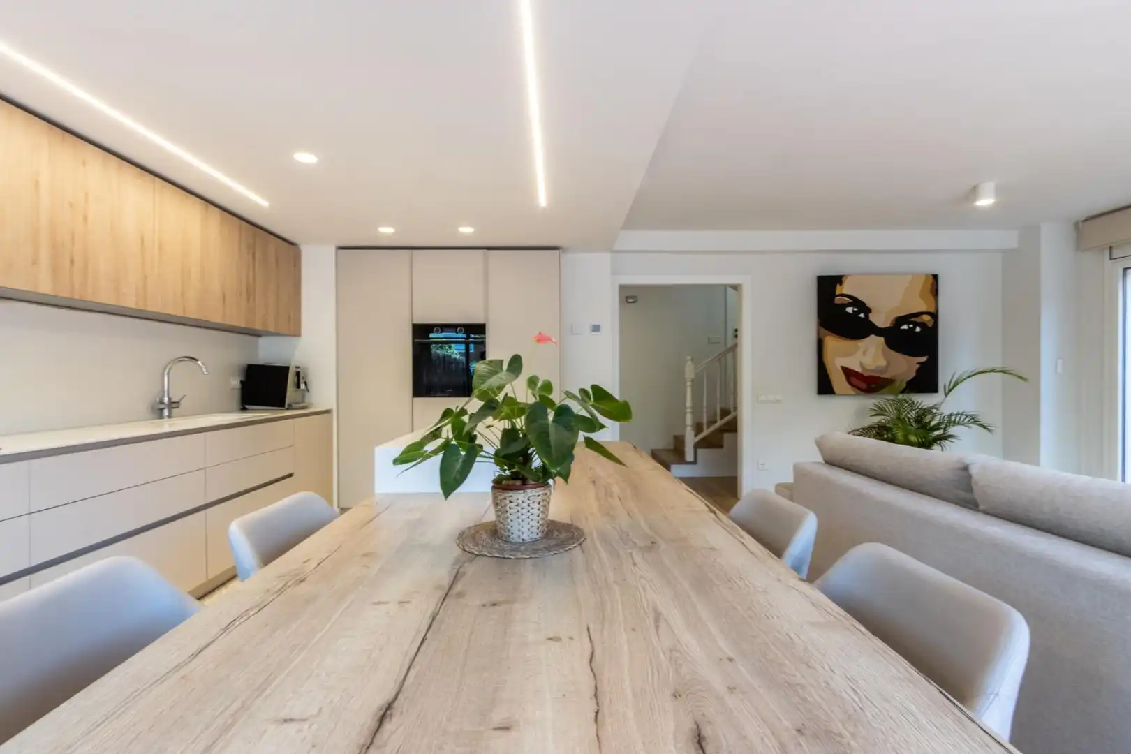 Comedor de Casa adosada en venta en Sant Quirze del Vallès con Aire acondicionado, Calefacción y Parquet