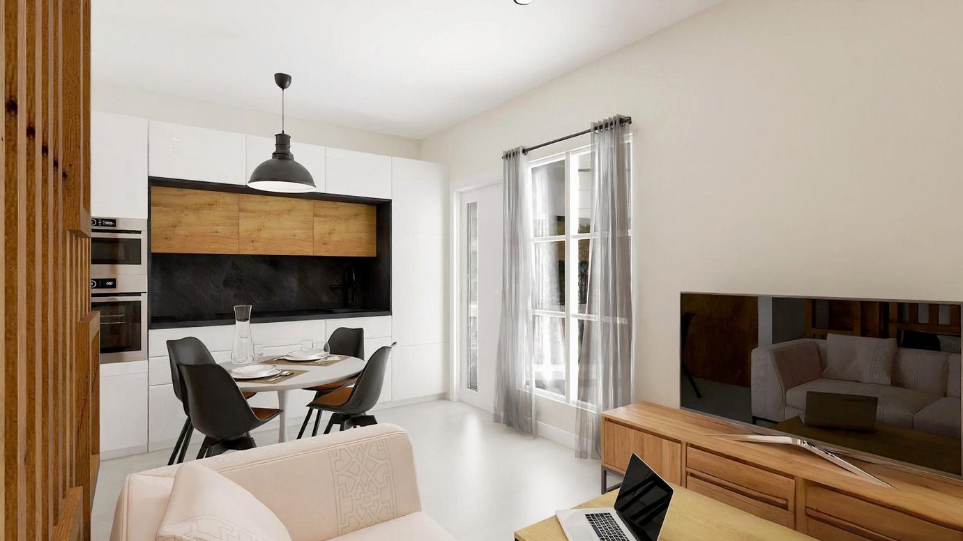 Sala d'estar de Edifici en venda en  Madrid Capital