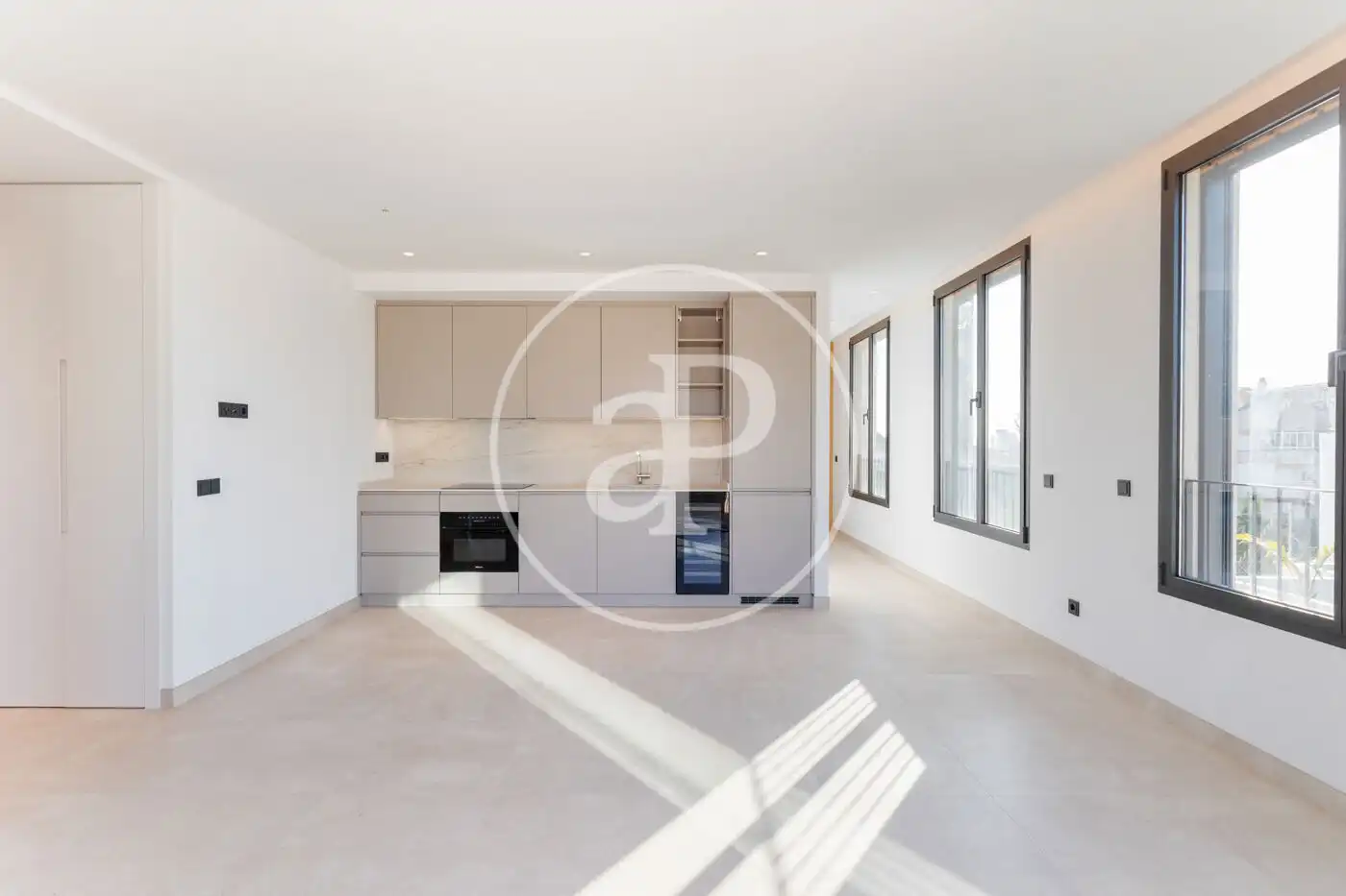 Sala d'estar de Àtic en venda en  Palma de Mallorca amb Aire condicionat, Calefacció i Jardí privat