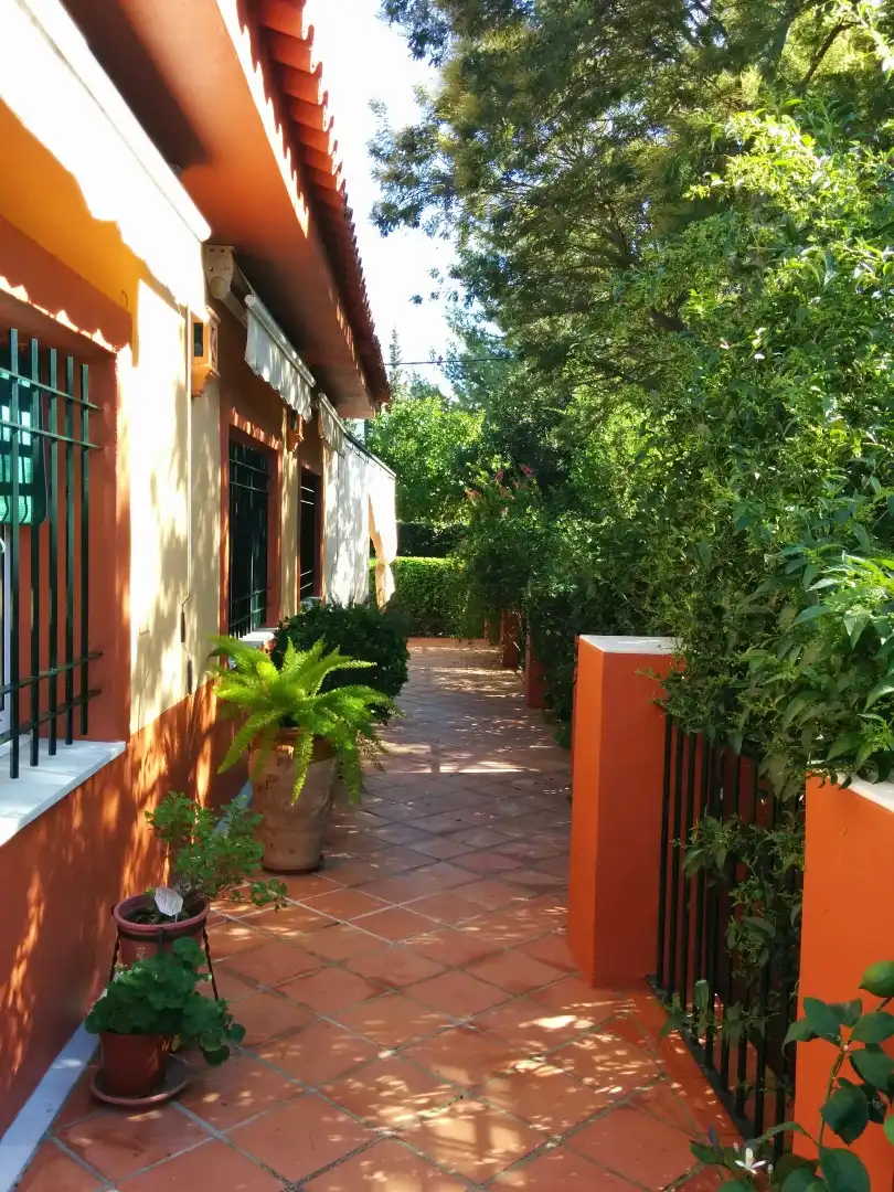 Jardí de Casa o xalet en venda en Alcalá de Guadaira amb Aire condicionat, Calefacció i Jardí privat
