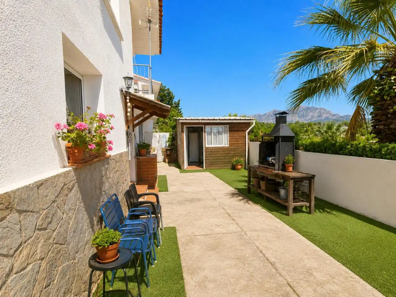 Terrassa de Casa o xalet en venda en Esparreguera amb Calefacció, Jardí privat i Terrassa
