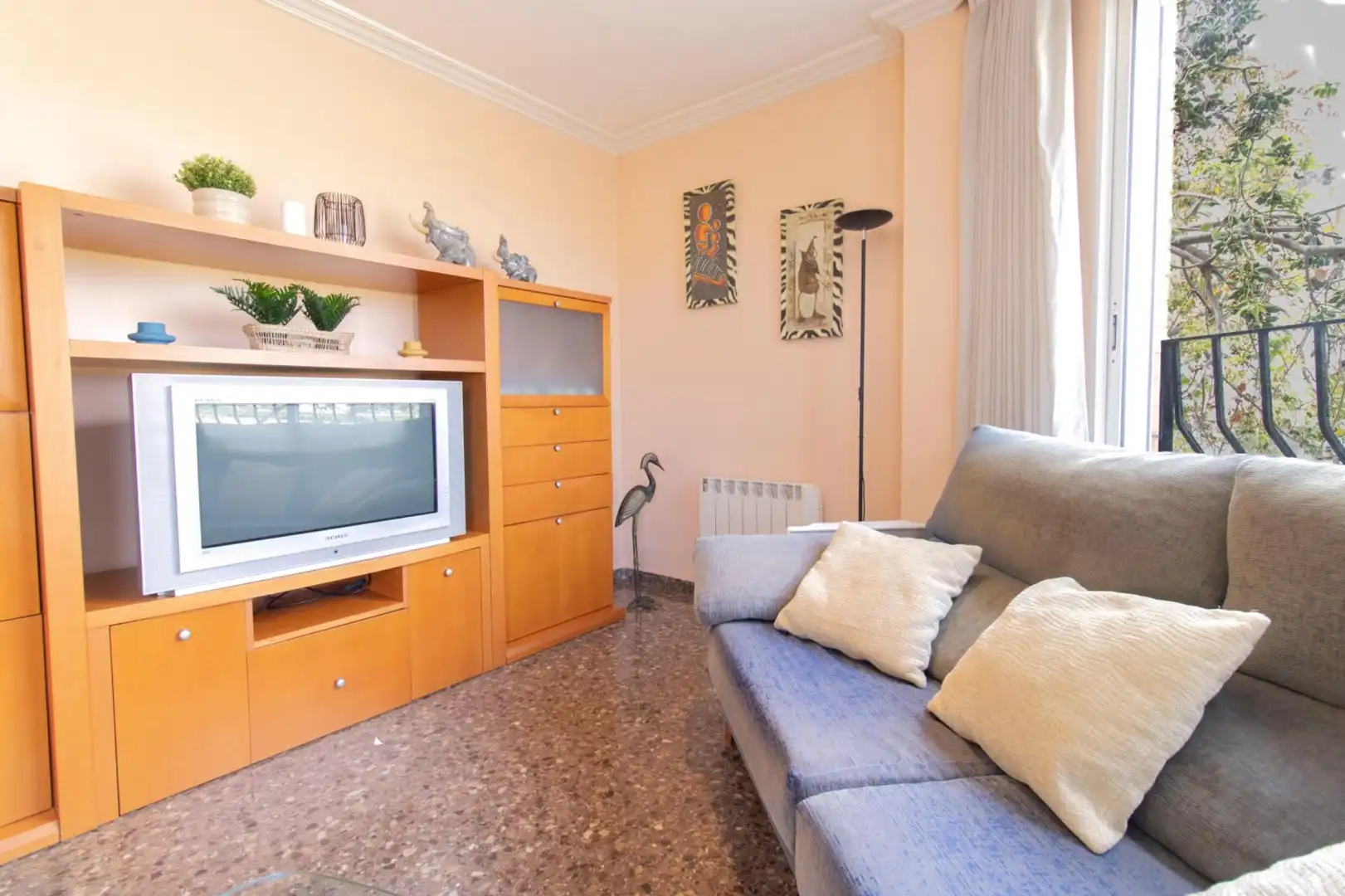 Living room of Flat for sale in Albuixech  with Air Conditioner, Heating and Balcony