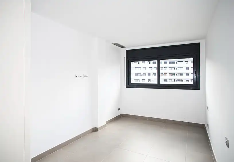 Bedroom of Flat for rent in Barcelona  with Terrace, Storage room and Oven