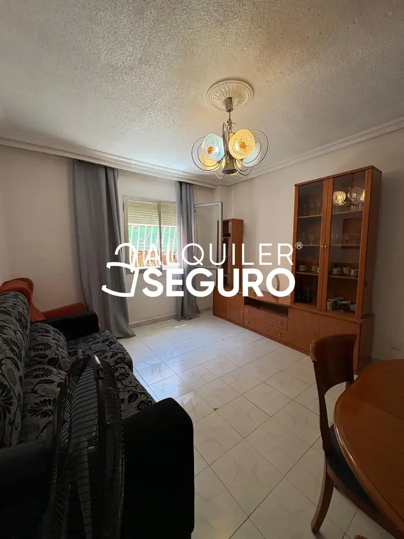 Bedroom of Flat for rent in Madrid  with Furnished